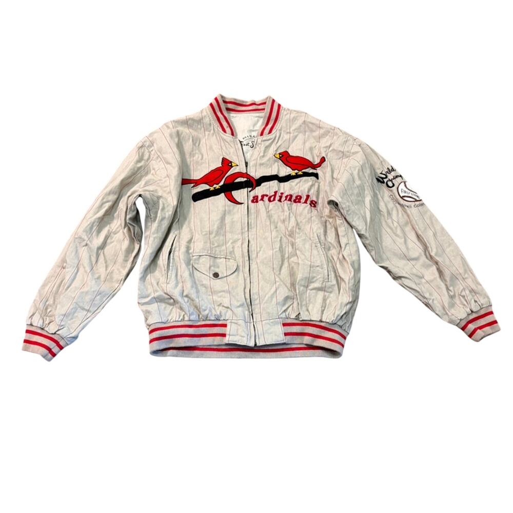 1990s Mirage St Louis Cardinals 1934 World Series Champions Jacket Mens XL